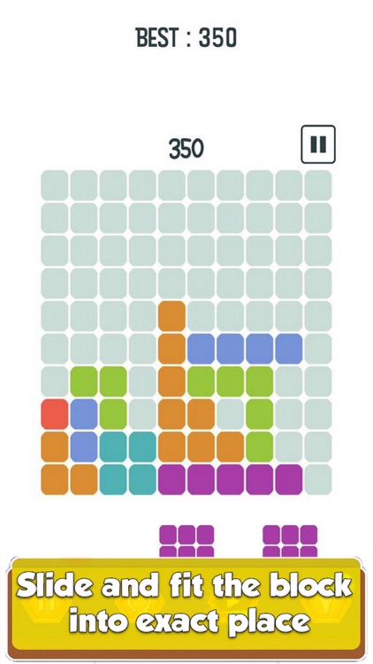 Block Move: Slide Cube COLOR