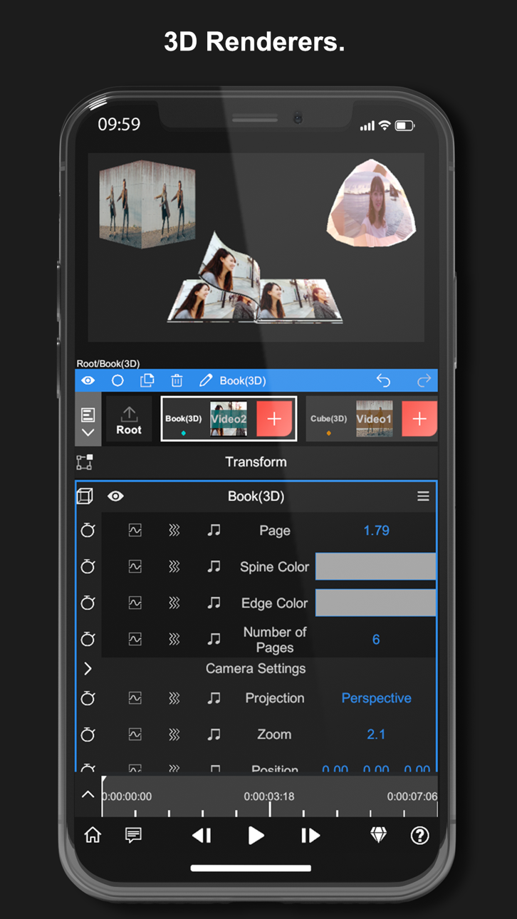 NodeVideo-PowerYourCreativity Hack screenshot 7 - iOS app interface