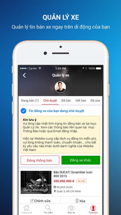 Webike - Chợ Xe Máy screenshot-4