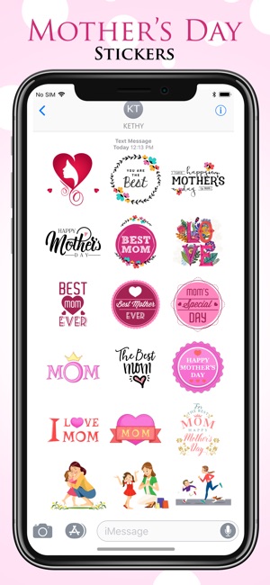 Mother's Day  Emojis(圖2)-速報App