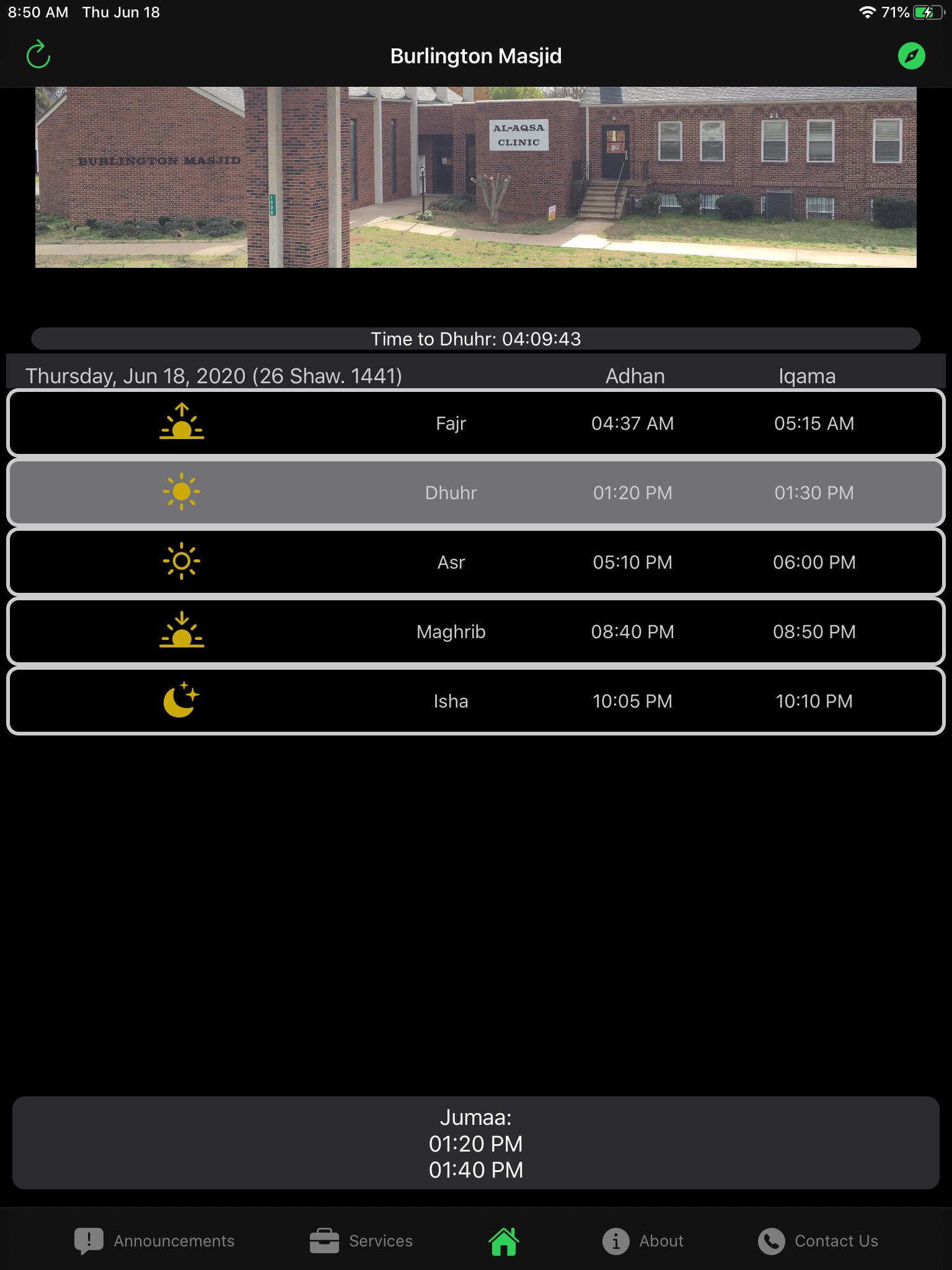 Burlington Masjid screenshot 3