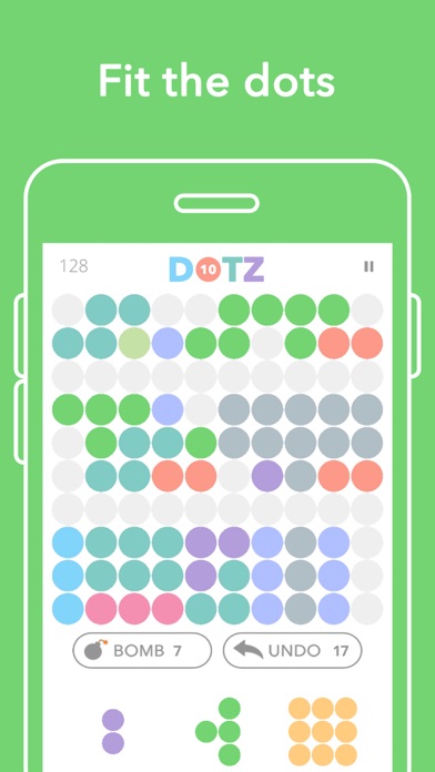 How to cancel & delete 10 Dotz - Logic Dot Puzzle! from iphone & ipad 1