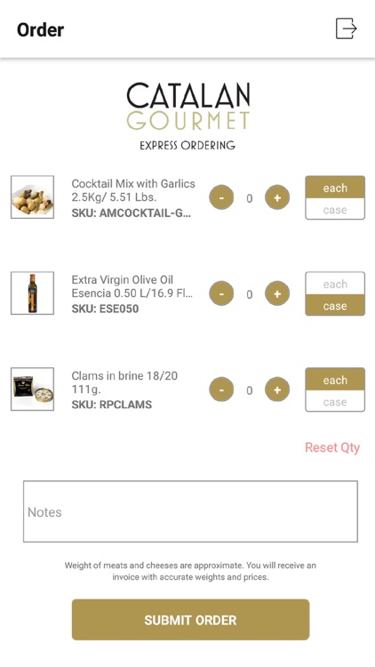 Catalan Gourmet Express Order