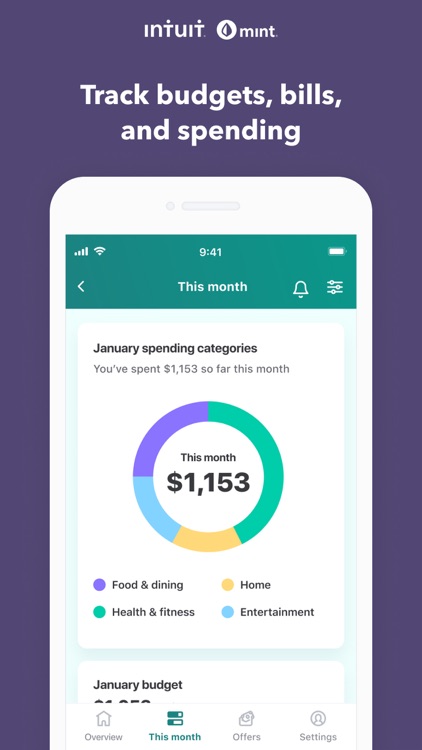 Mint: Budget & Expense Tracker screenshot-0