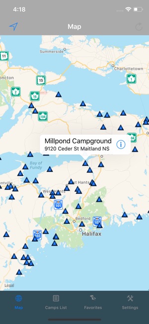 Nova Scotia – Camping & RV's(圖1)-速報App