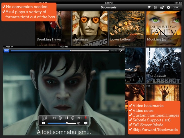 Azul - Video player for iPad(圖3)-速報App