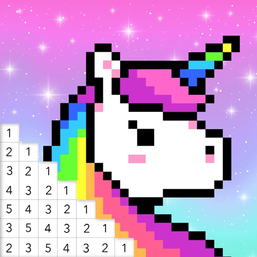 Pixel Coloring Book Game iOS App