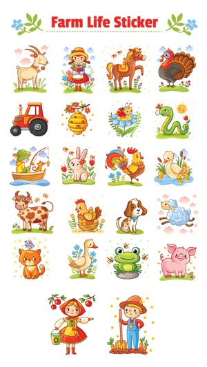 Farm Life Sticker