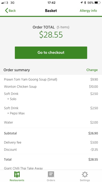 Menulog -Order Takeaway Online