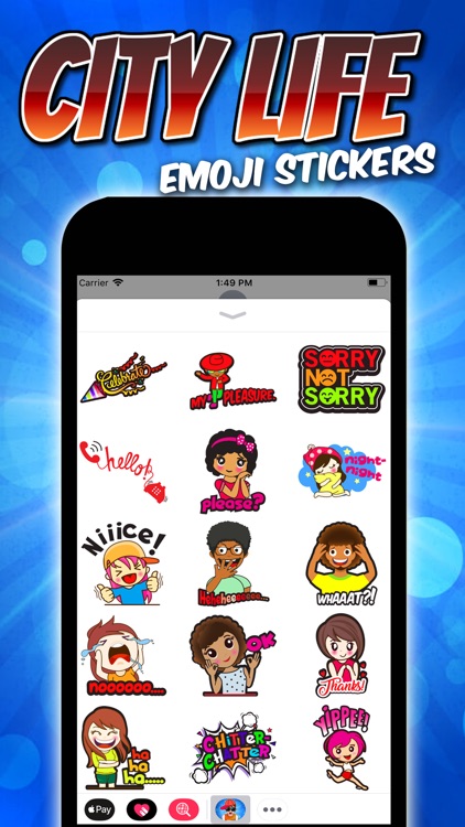 City Life Emoji Stickers