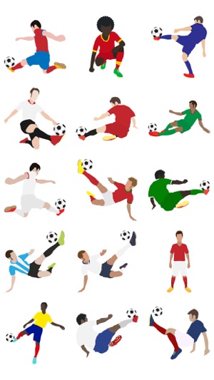 Football Soccer 2018 Sticker(圖3)-速報App