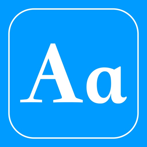 Font Preview - No Ads icon