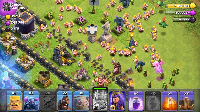 clash of clans na