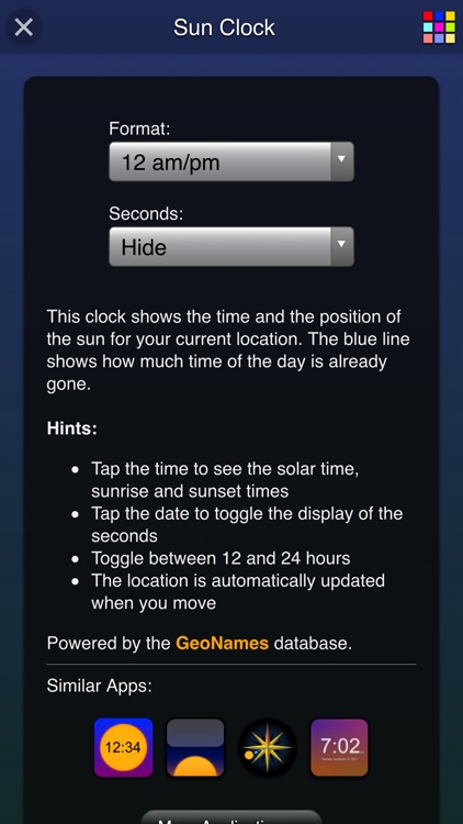 Sun Clock App screenshot-4