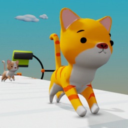 Cat Run - Toon Blast 3D