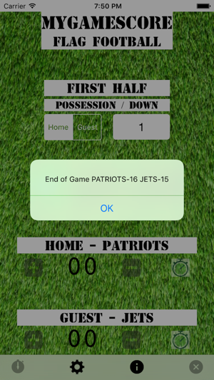 MyGameScore Flag Football(圖7)-速報App