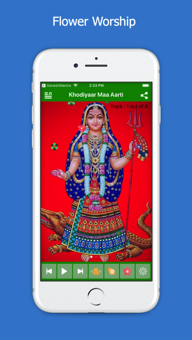 How to cancel & delete Khodiyaar Maa Aarti & HD Audio from iphone & ipad 3