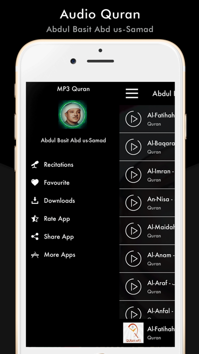 Mp3 Quran by Abdul Basit screenshot 3