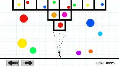 Bubble Shooter Stickman screenshot 2