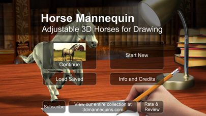 How to cancel & delete Horse Mannequin from iphone & ipad 1