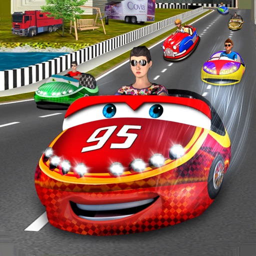 Bumper Cars Unlimited Race Icon