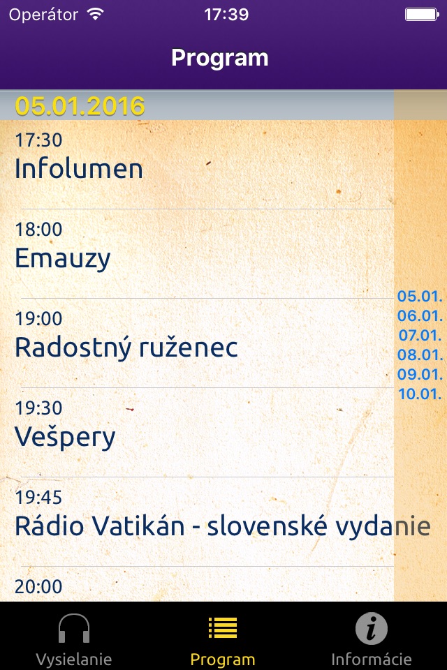 Rádio LUMEN screenshot 3