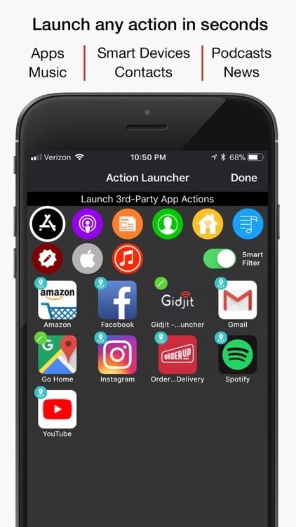 Gidjit - Smart Launcher screenshot-0