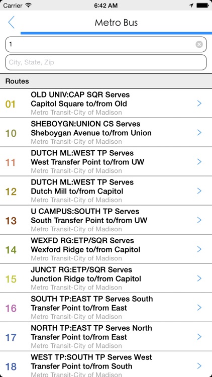 Transit Tracker - Madison screenshot-4