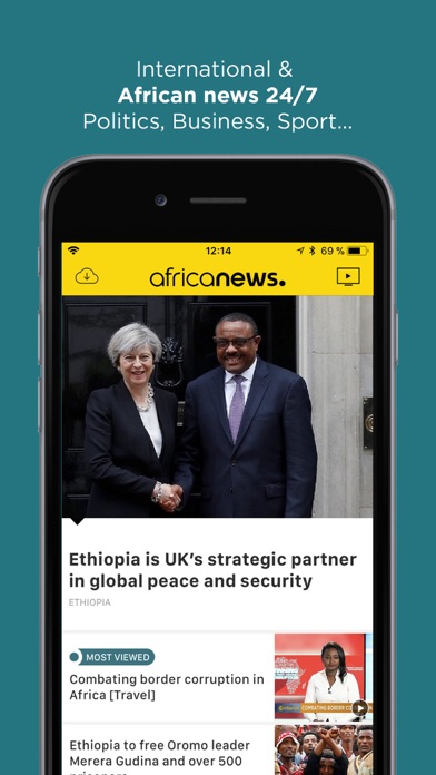 How to cancel & delete Africanews - News in Africa from iphone & ipad 1