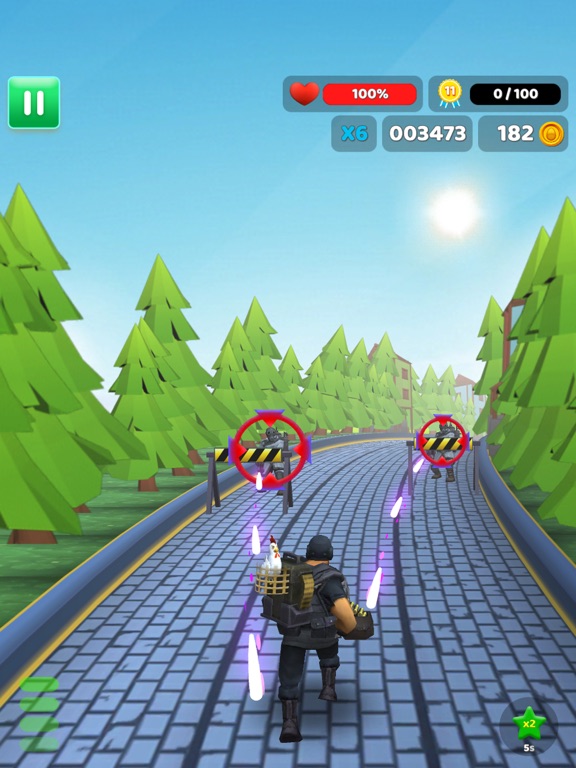 Screenshot #5 pour Soldiers and Chickens