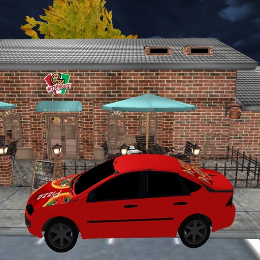 City Pizza Delivery Car Drive iOS App