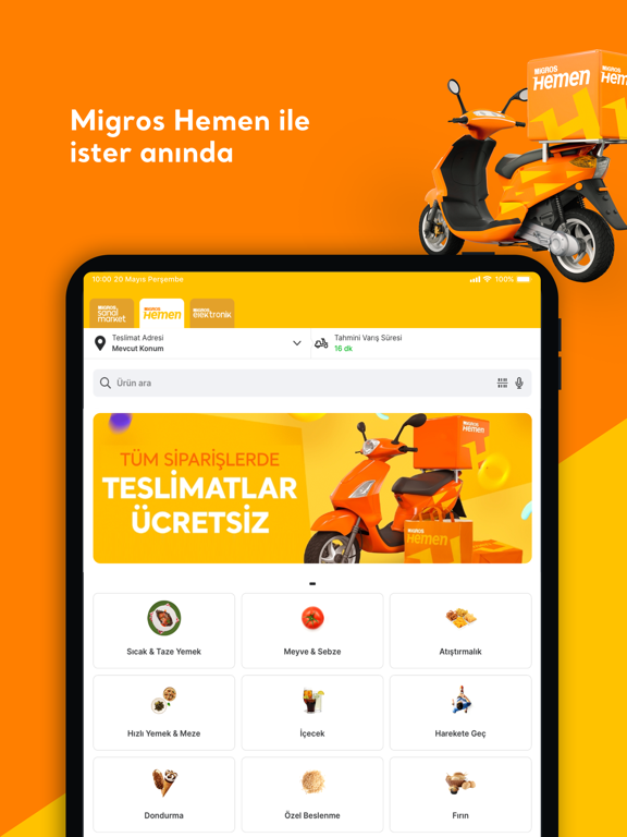 migros sanal market hemen by migros ticaret a s ios united states searchman app data information
