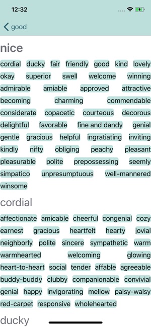 Synonyms English Dictionary On The App Store