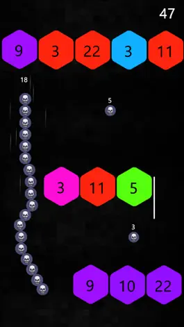 Game screenshot Snake Vs Hexa apk