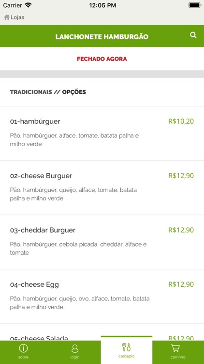 Lanchonete Hamburgão