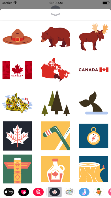 Canada Sticker Pack screenshot 2