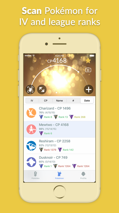 Pocketdex for Pokémon GO screenshot 3