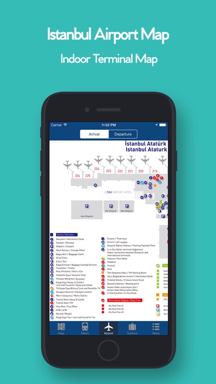 Istanbul Offline Map, Metro