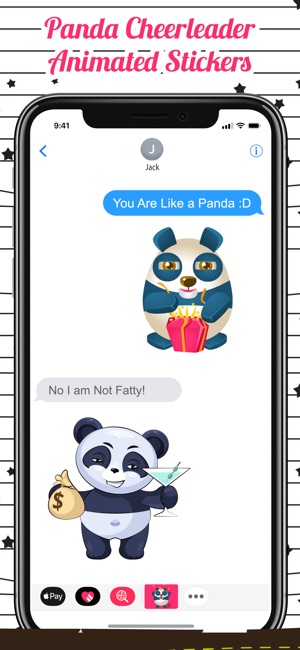 Panda & Cheerleaders Animated(圖4)-速報App