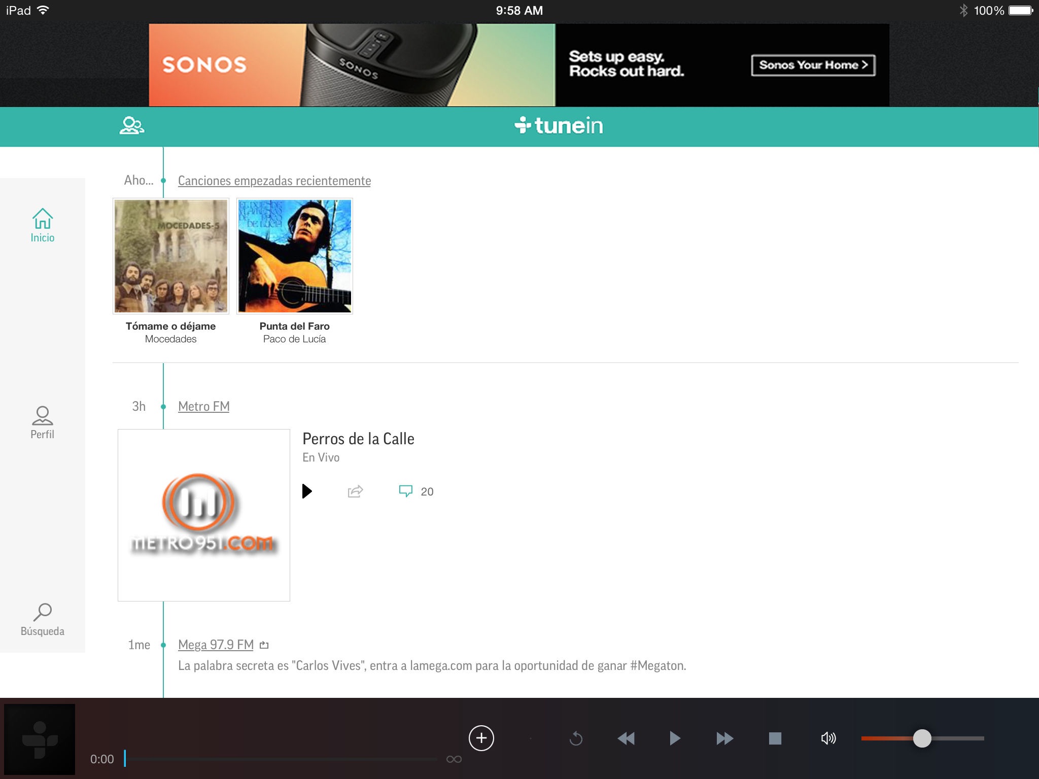 TuneIn Radio: Music & Sports screenshot 3