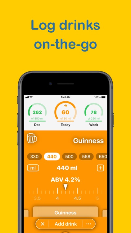 Drinkology - Alcohol Tracker screenshot-3