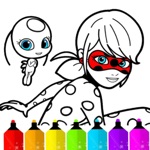 Ladybug Coloring Book and Draw