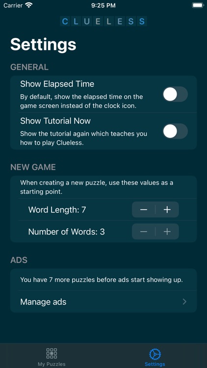 Clueless Crossword Puzzles screenshot-7