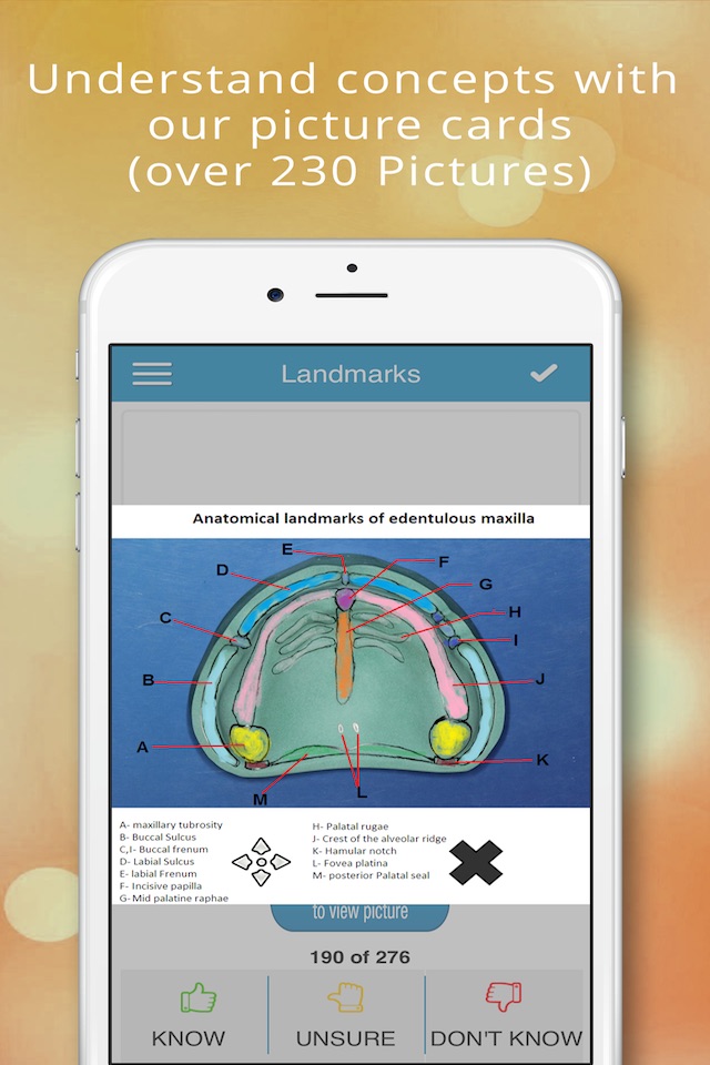 Prosthodontics Cram Cards screenshot 2