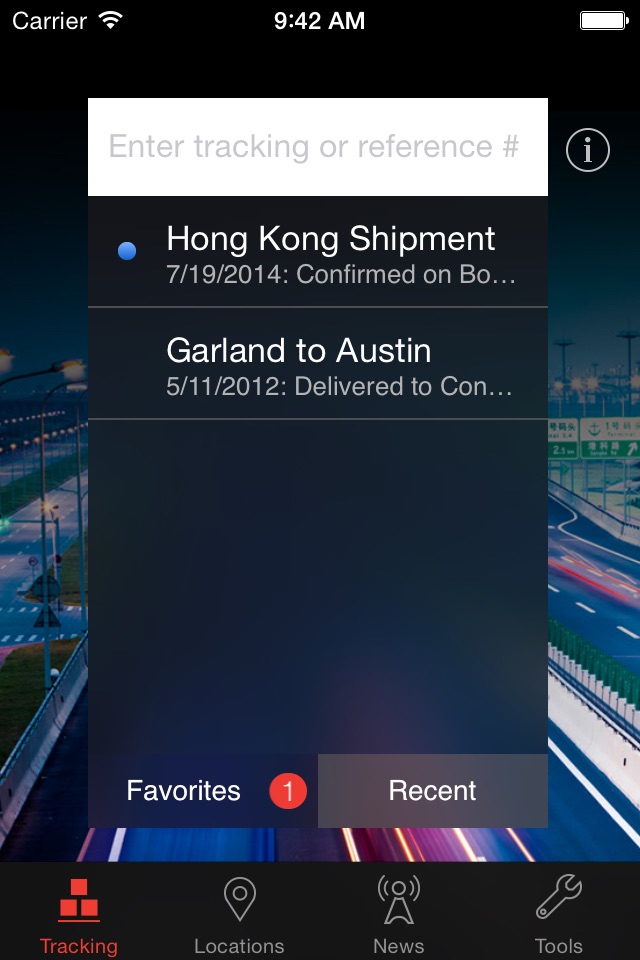 Expeditors Shipment Tracking screenshot 2