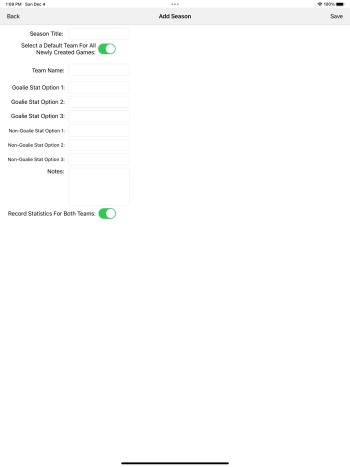 Ice Hockey Statistics