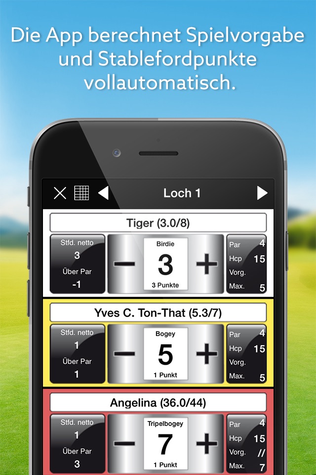 Expert Golf – Score Card screenshot 3