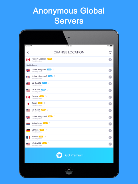 VPN - Unlimited Best VPN Proxy screenshot 2