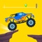 Hill Climb Car Racing is an exciting 2D racing game that will take you on a thrilling journey through mountains and valleys
