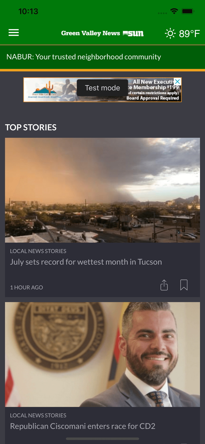 Green Valley News  Sun